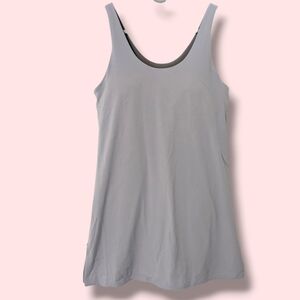 Outdoor Voices Blue Sleeveless Scoop Neck Padded Lined Jog Dress SM Sporty